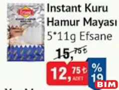EFSANE INSTANT KURU HAMUR MAYASI 5X11 G